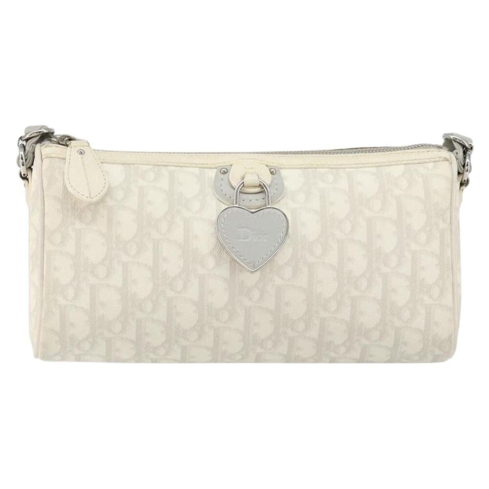 Dior Romantic Trotter Shoulder Bag White